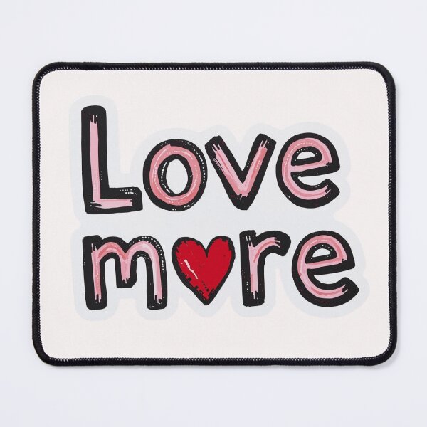 Item preview, Love More Pink Text  designed and sold by PamLeeDesign.