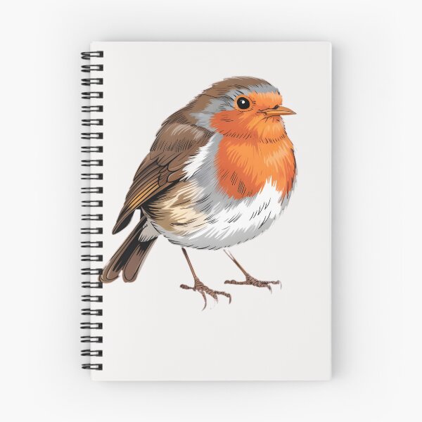 Item preview, Robin Redbreast Detailed Wildlife Bird Art Nature Lover Design designed and sold by universe-hold ⭐⭐⭐⭐⭐.