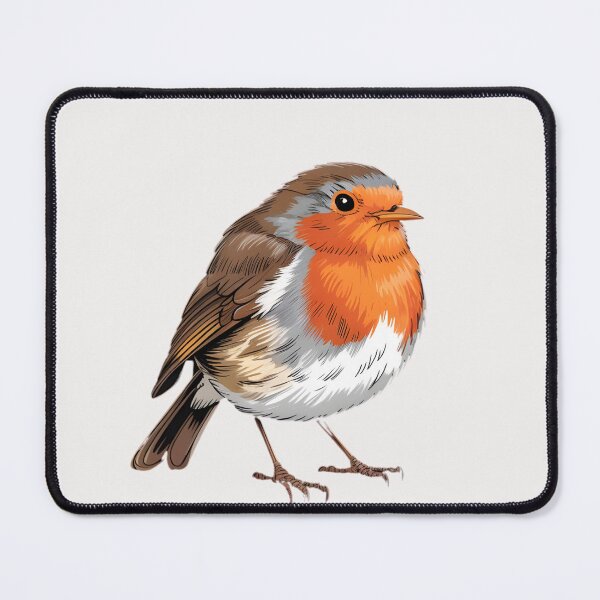 Item preview, Robin Redbreast Detailed Wildlife Bird Art Nature Lover Design designed and sold by universe-hold ⭐⭐⭐⭐⭐.