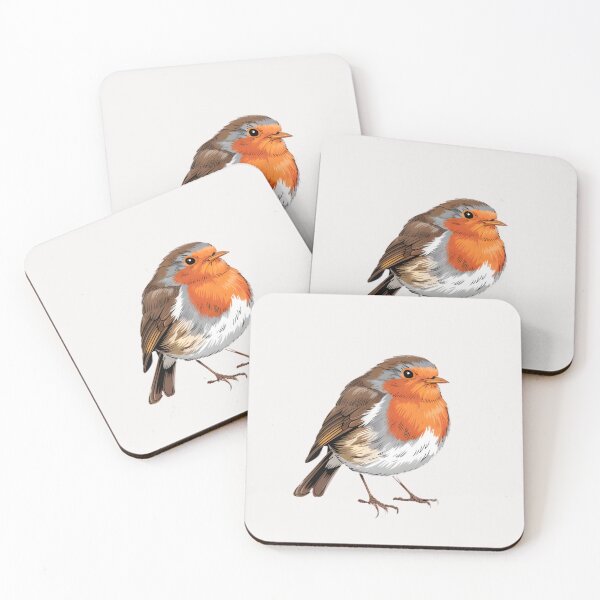 Item preview, Robin Redbreast Detailed Wildlife Bird Art Nature Lover Design designed and sold by universe-hold ⭐⭐⭐⭐⭐.