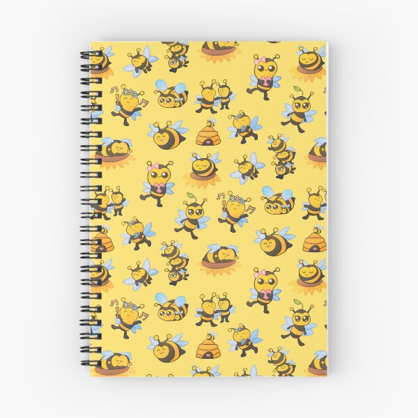 Item preview, Cutie Bees - Happy & Sweet - Pattern Design designed and sold by SolarWayfarer.