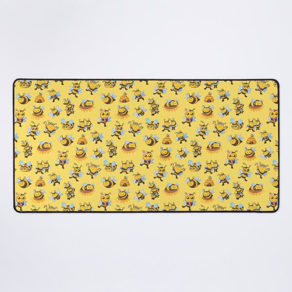 Item preview, Cutie Bees - Happy & Sweet - Pattern Design designed and sold by SolarWayfarer.