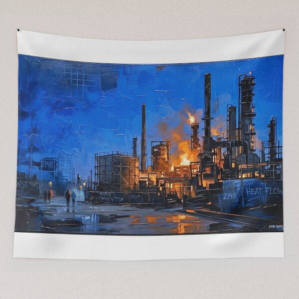 Item preview, Silhouettes of Industry, Western Sydney designed and sold by Studio BC.