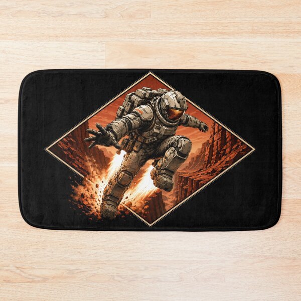 Item preview, Martian Jetpack Astronaut Sci-Fi Adventure designed and sold by Fenay Designs.