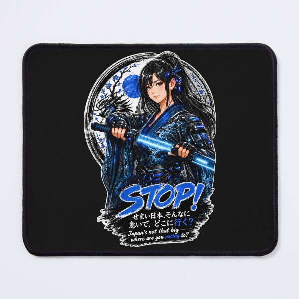 Item preview, Cyber Samurai STOP Japan Road Safety designed and sold by Dragon-Samurai.