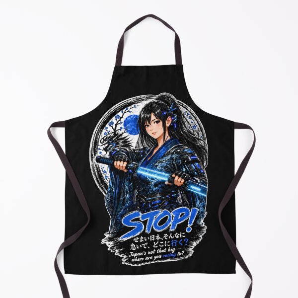 Item preview, Cyber Samurai STOP Japan Road Safety designed and sold by Dragon-Samurai.