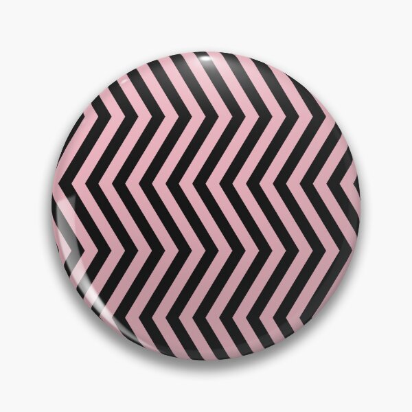 Item preview, Blush And Black Chevron Zigzag Pattern designed and sold by pattern-archive.