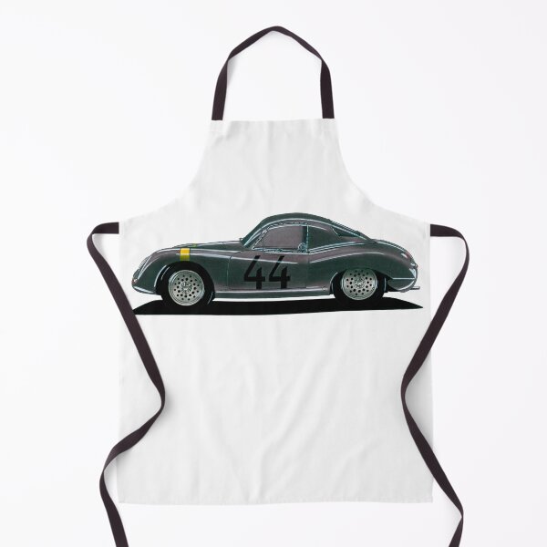 Item preview, Exclusive drawing legendary germany dark gray vintage sport car 1952 Glöckler 356 Coupe with flat air cooled engine designed and sold by Cars23.