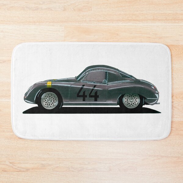 Item preview, Exclusive drawing legendary germany dark gray vintage sport car 1952 Glöckler 356 Coupe with flat air cooled engine designed and sold by Cars23.