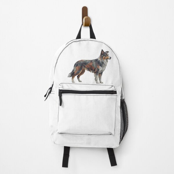 Item preview, Border Collie Low-Poly Art - Smartest Mind designed and sold by Pfotenfaden.