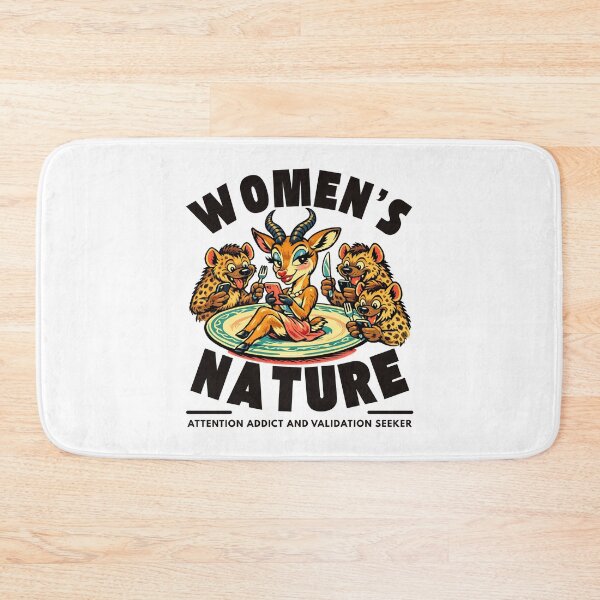 Item preview, Women's nature attention addict and validation seeker designed and sold by Peerless-Prime.