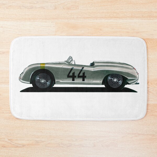Item preview, Exclusive drawing legendary germany gray vintage sport car 1952 Glöckler 356 Cabriolet with flat air cooled engine designed and sold by Cars23.
