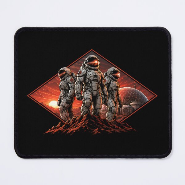 Item preview, Mars Colony Astronaut Team Sci-Fi Graphic designed and sold by Fenay Designs.