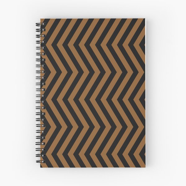 Item preview, Bronze And Black Chevron Zigzag Pattern designed and sold by pattern-archive.