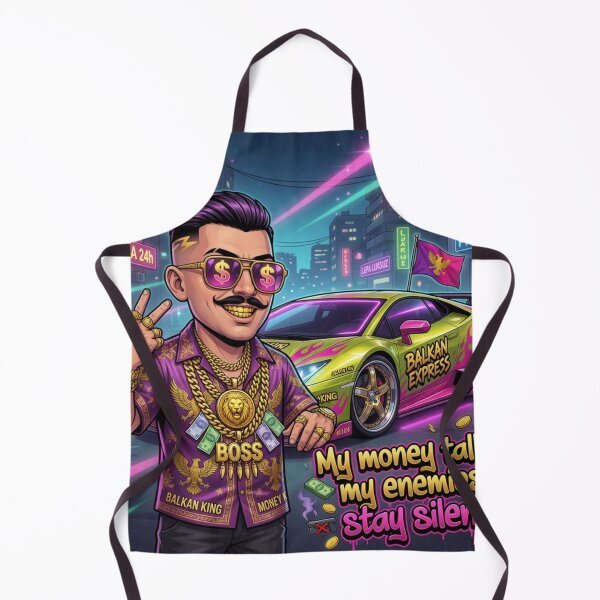 Item preview, Balkan King Money Talks Luxury Streetwear designed and sold by LowBattery Social Club.