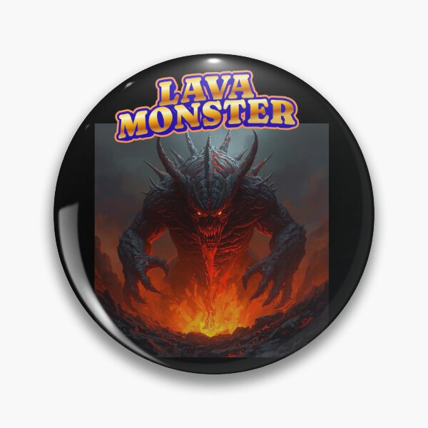 Item preview, lava monster designed and sold by mama-creative.