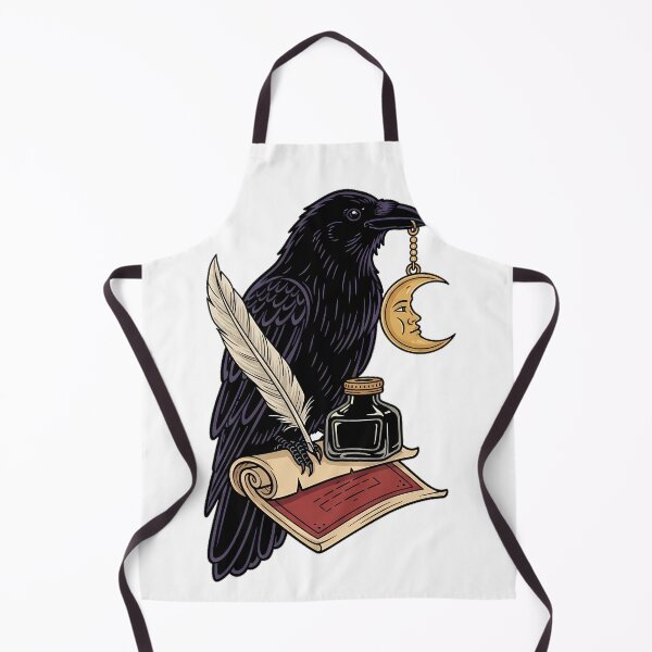 Item preview, Raven Quill and Ink Bottle Gift designed and sold by IllumeInk.