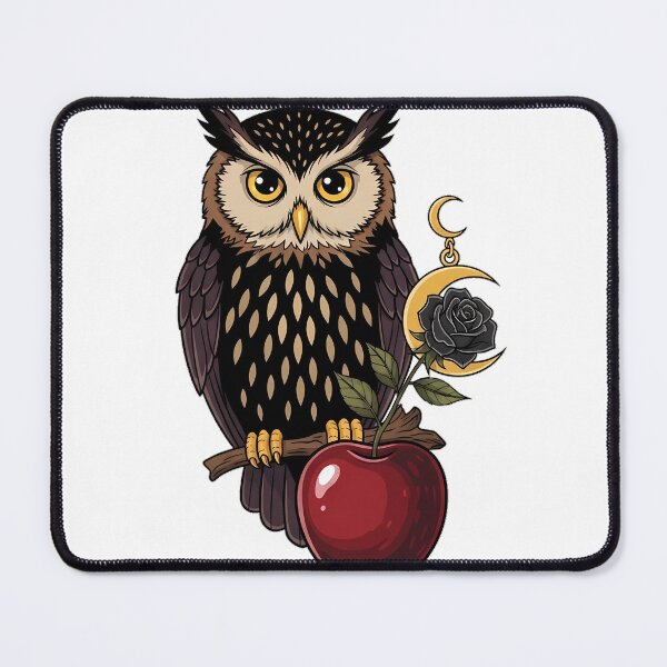 Item preview, Owl Apple Gift designed and sold by IllumeInk.