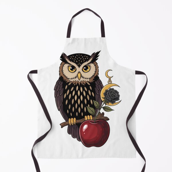 Item preview, Owl Apple Gift designed and sold by IllumeInk.