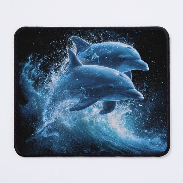 Item preview, Leaping Dolphins designed and sold by Chromatica Huevault.