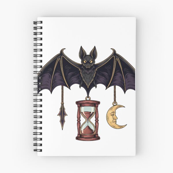 Item preview, Bat Hourglass Bookend Gift designed and sold by IllumeInk.