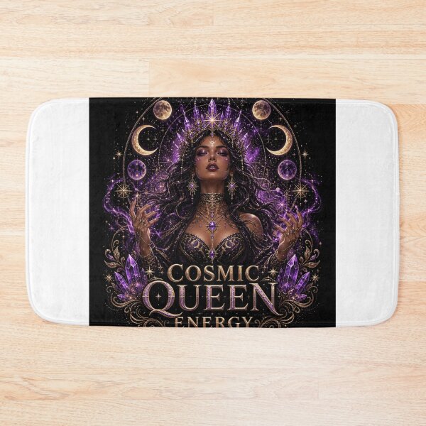 Item preview, COSMIC QUEEN ENERGY – Spiritual Feminine Power Aesthetic Inspired by Qveen Herby designed and sold by ArtsyExplorer.