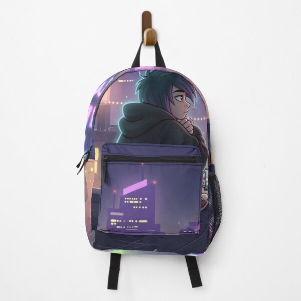 Item preview, Alone Among Many Lofi Aesthetic City designed and sold by LowBattery Social Club.