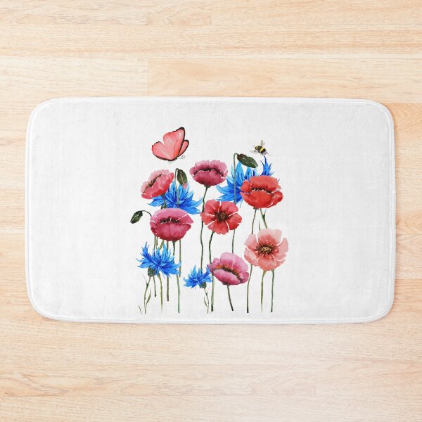 Item preview, Wild Poppies And Cornflowers. designed and sold by Dinasshop.