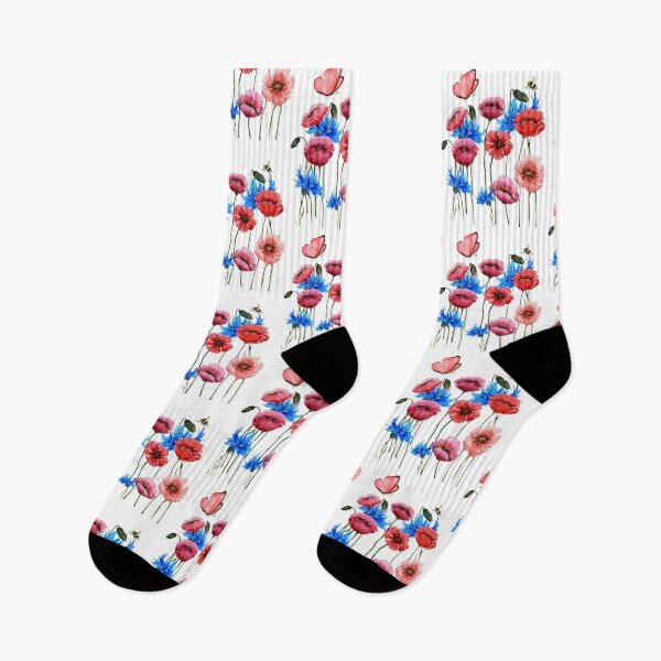 Item preview, Wild Poppies And Cornflowers. designed and sold by Dinasshop.