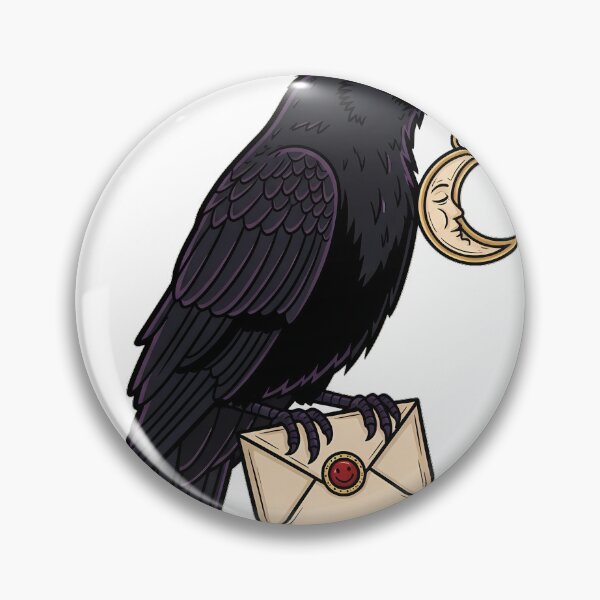 Item preview, Crow Sealed Blank Letter Gift designed and sold by IllumeInk.