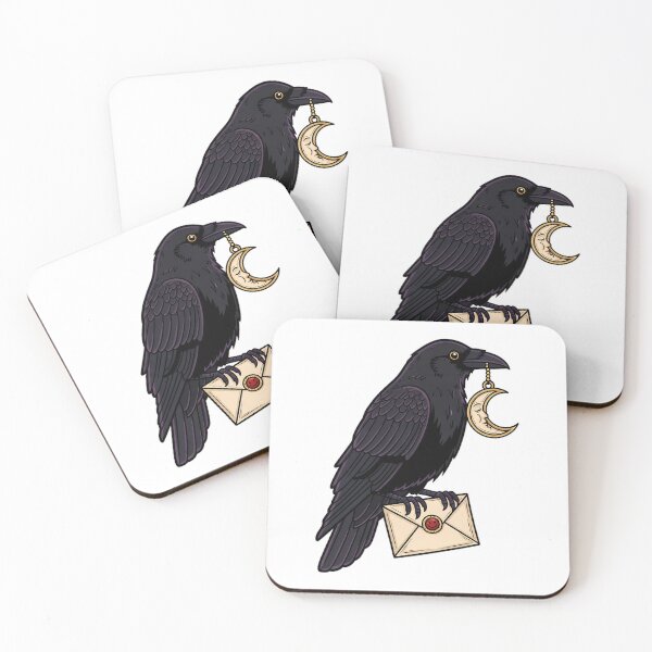 Item preview, Crow Sealed Blank Letter Gift designed and sold by IllumeInk.