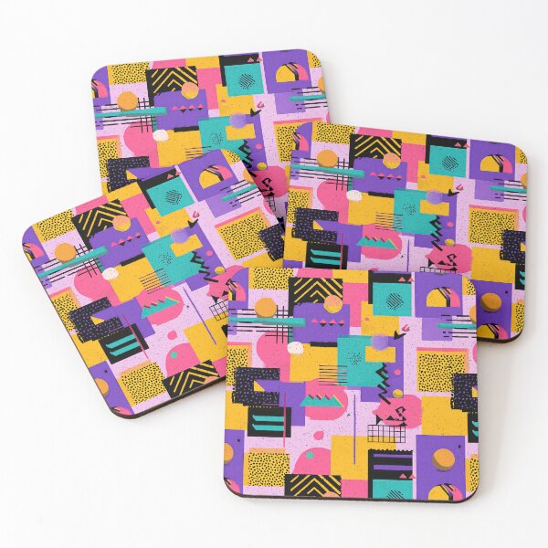 Item preview, 80s and 90s Retro Pop Pattern designed and sold by AeonAcademy.