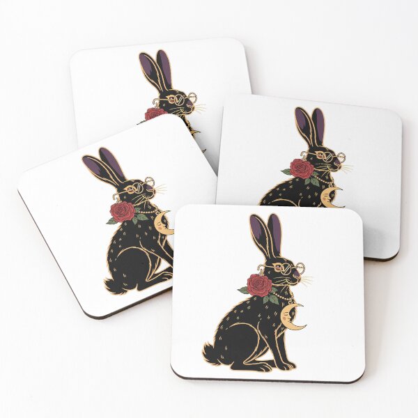 Item preview, Hare Reading Glasses and Rose Gift designed and sold by IllumeInk.