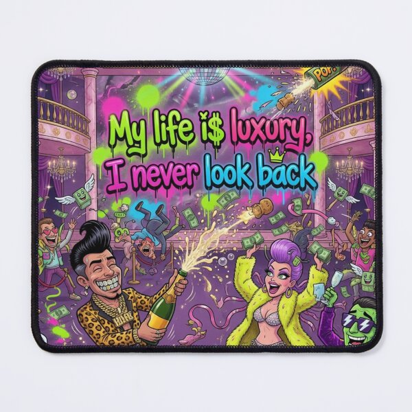 Item preview, My Life Is Luxury Party Celebration designed and sold by LowBattery Social Club.