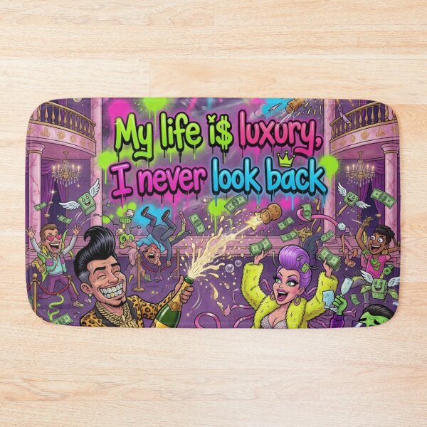 Item preview, My Life Is Luxury Party Celebration designed and sold by LowBattery Social Club.
