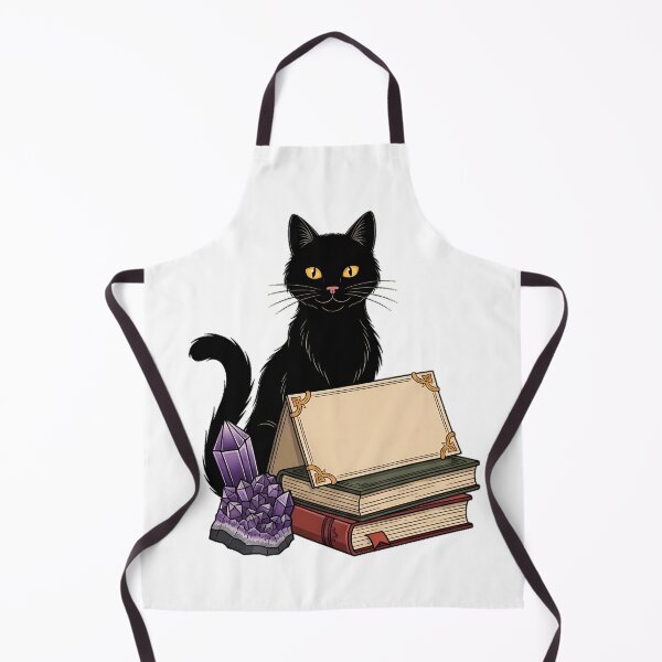 Item preview, Amethyst Crystal Black Cat Blank Antique Book Stack Gift designed and sold by IllumeInk.
