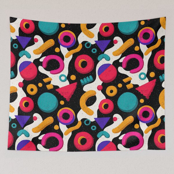 Item preview, 80s and 90s Retro Pop Pattern designed and sold by AeonAcademy.