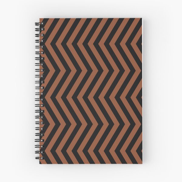 Item preview, Copper And Black Chevron Zigzag Pattern designed and sold by pattern-archive.