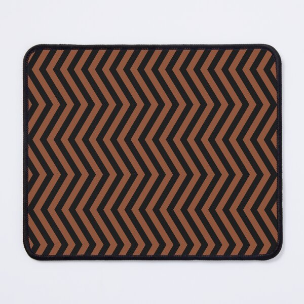 Item preview, Copper And Black Chevron Zigzag Pattern designed and sold by pattern-archive.