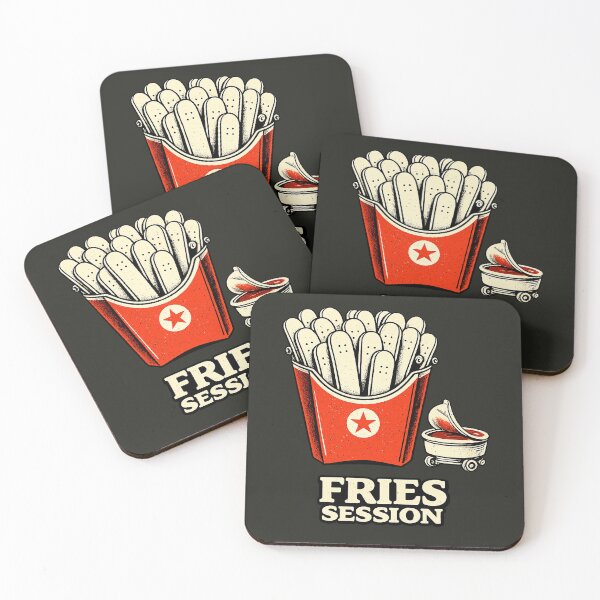 Item preview, Skate Moments: Fries Session - Raw Deck Stack designed and sold by mikawaya studio.