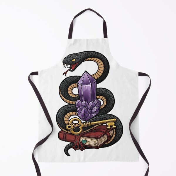 Item preview, Amethyst Crystal Serpent Brass Key and Book Gift designed and sold by IllumeInk.