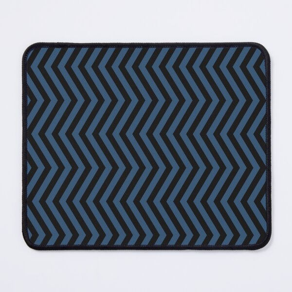 Item preview, Denim And Black Chevron Zigzag Pattern designed and sold by pattern-archive.