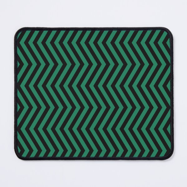Item preview, Green And Black Chevron Zigzag Pattern designed and sold by pattern-archive.