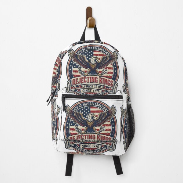 Item preview, Patriotic American Freedom Rejecting Kings Since 1776 T-Shirt designed and sold by MerchlyMike.
