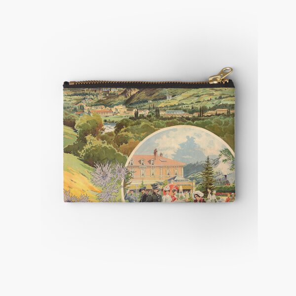 Item preview, Vintage Travel Poster | Paris-Lyon-Méditerranée Railway | Briançon French Alps Art Nouveau | 19th Century Scenic Illustration designed and sold by artofuniverse.