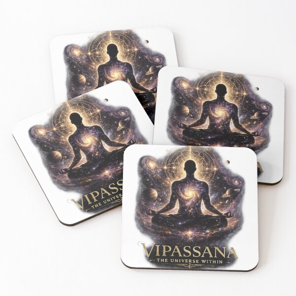 Item preview, Vipassana Universe Within – Cosmic Mindfulness & Spiritual Design designed and sold by ArtsyExplorer.