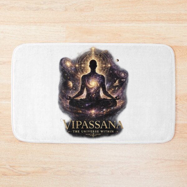 Item preview, Vipassana Universe Within – Cosmic Mindfulness & Spiritual Design designed and sold by ArtsyExplorer.
