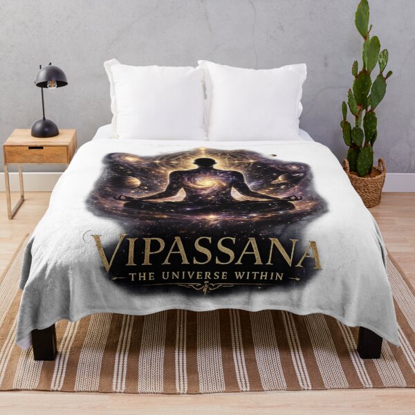 Item preview, Vipassana Universe Within – Cosmic Mindfulness & Spiritual Design designed and sold by ArtsyExplorer.