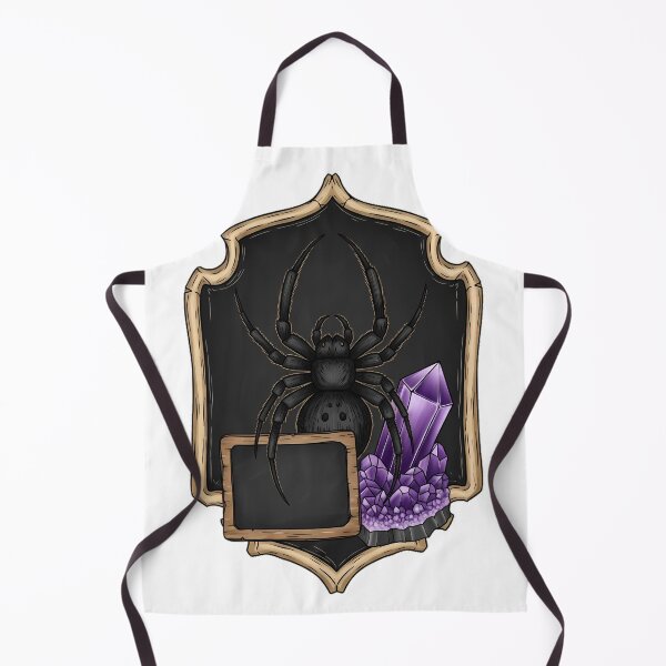 Item preview, Amethyst Crystal Spider Small Chalk Slate Gift designed and sold by IllumeInk.