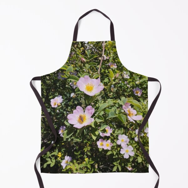 Item preview, Blooming Rose Hips Close-Up in Spring designed and sold by inspiration3.